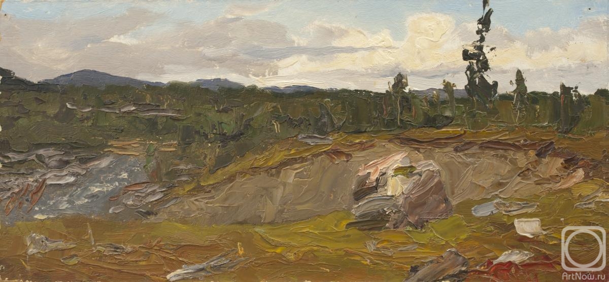 Bulgakov Grigory. Northern landscape