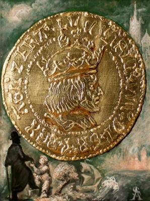 Mayer Rothschild's Lucky Coin (Antique Coi). Shirshov Alexander