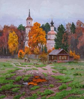 Autumn in the village. Panteleev Sergey