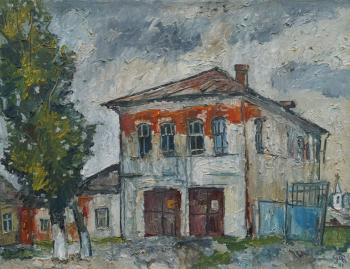Mstøra, rainy day (Painting Of Vladimir). Pomelov Fedor