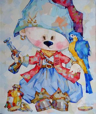 Bear pirate. Butuzova Elena
