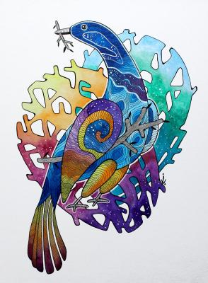 Rainbow Bird. Prokazyuk Anastasiya
