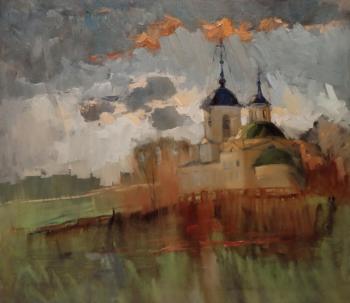 Church of St. George the Victorious in the Settlement (Church Of George The Victorious). Bolotskaya Lyudmila