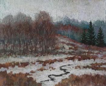 Winter in Tins (Academic Drawing). Goryunova Olga