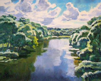 Painting Midsummer. Homyakov Aleksey