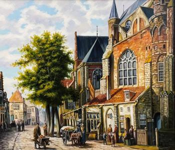 Old Town (Cityscape Dutch). Dobrynin Ilya