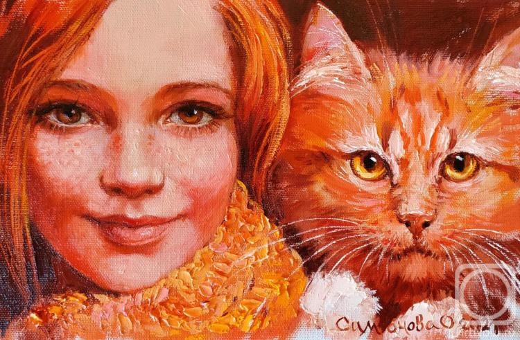 Simonova Olga. Redhead couple 2