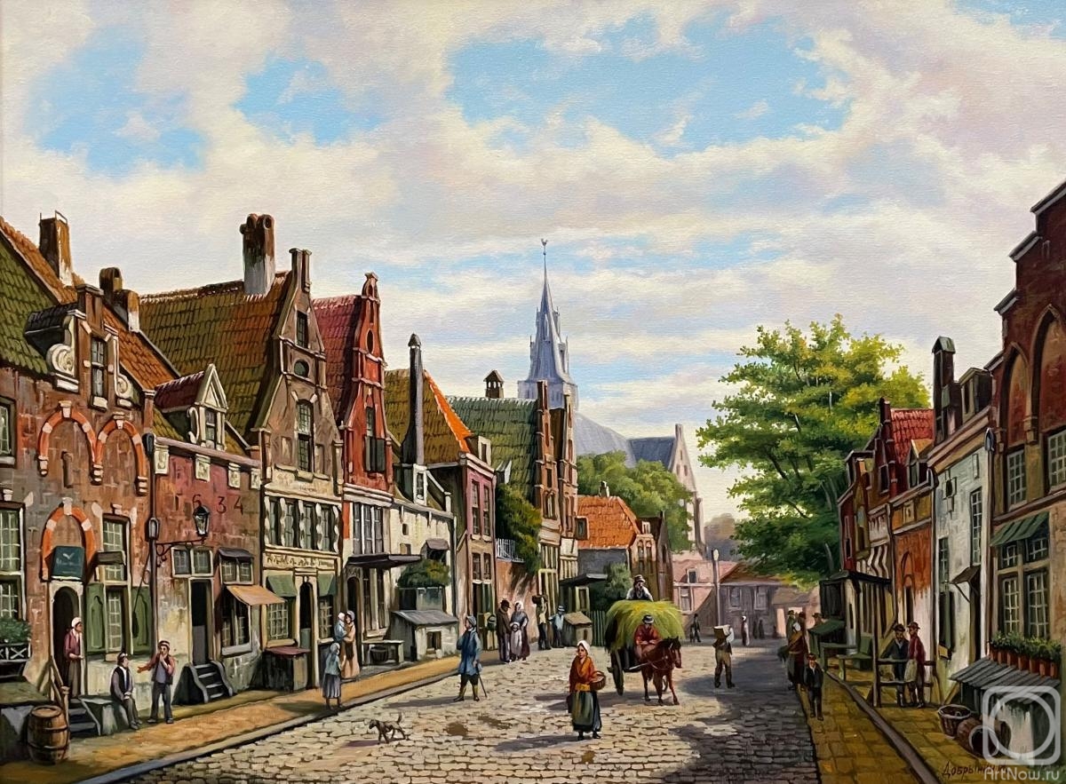 Dobrynin Ilya. Dutch cityscape