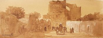 Old Street of Samarkand (Dome Of The Mosque). Mukhamedov Ulugbek