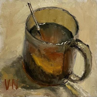 Tea with lemon (Colorful Impressionism). Voloshin Nikita