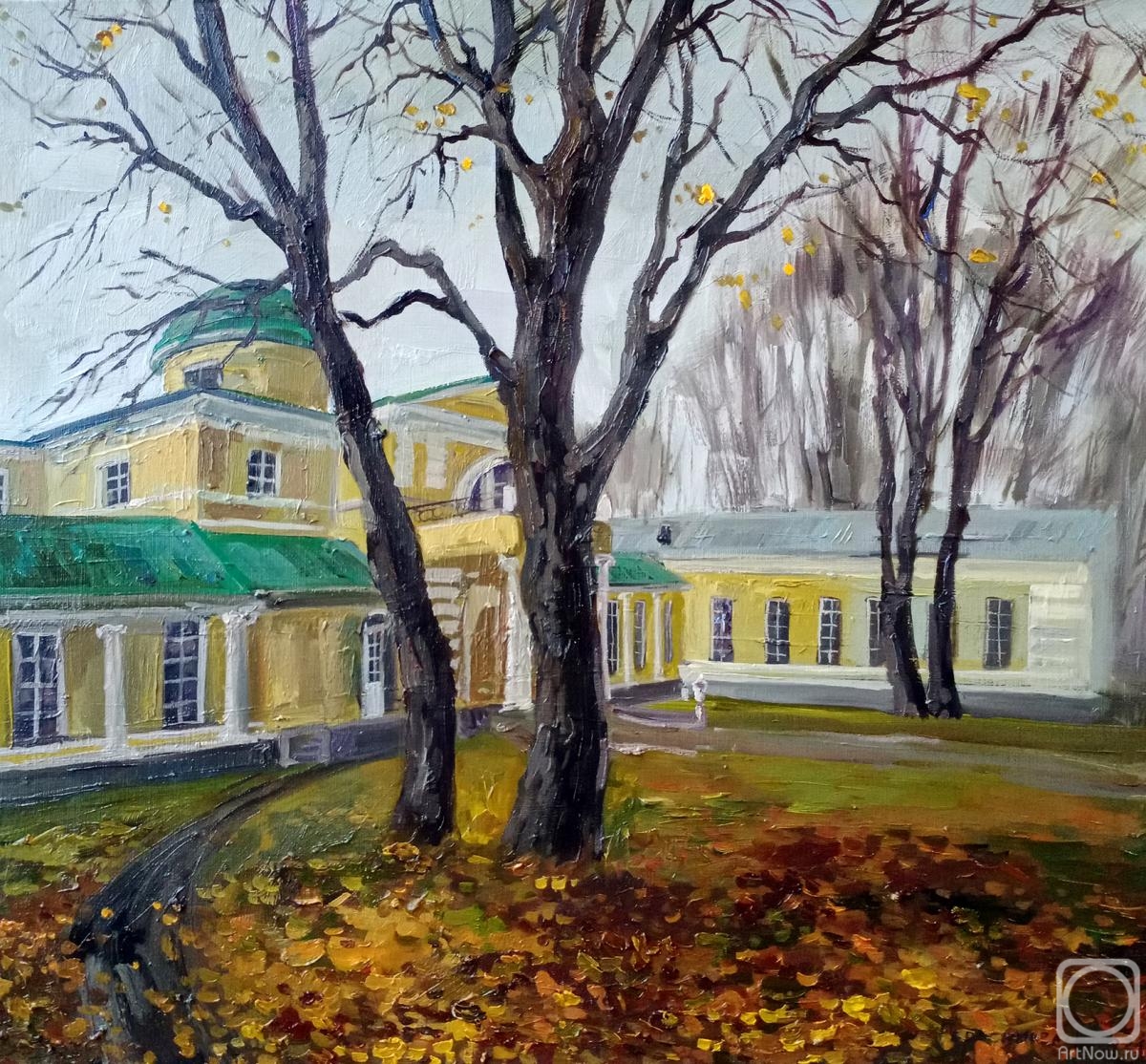 Gerasimova Natalia. Late autumn at the Bratsevo estate