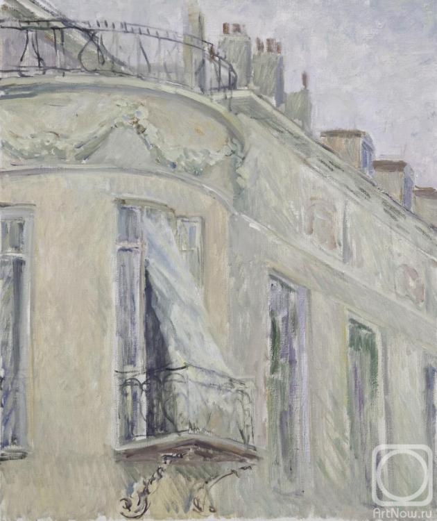 Remizova Svetlana. Morning window. Paris. Saint-Louis