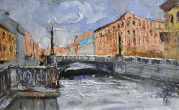 On Voznesensky Avenue (Views Of Saint Petersburg). Zhukoff Fedor