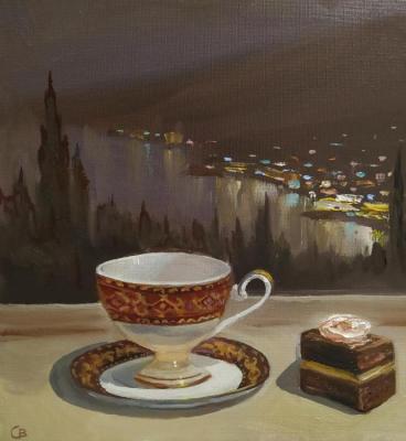 Evening coffee (Saucer). Spasenov Vitaliy