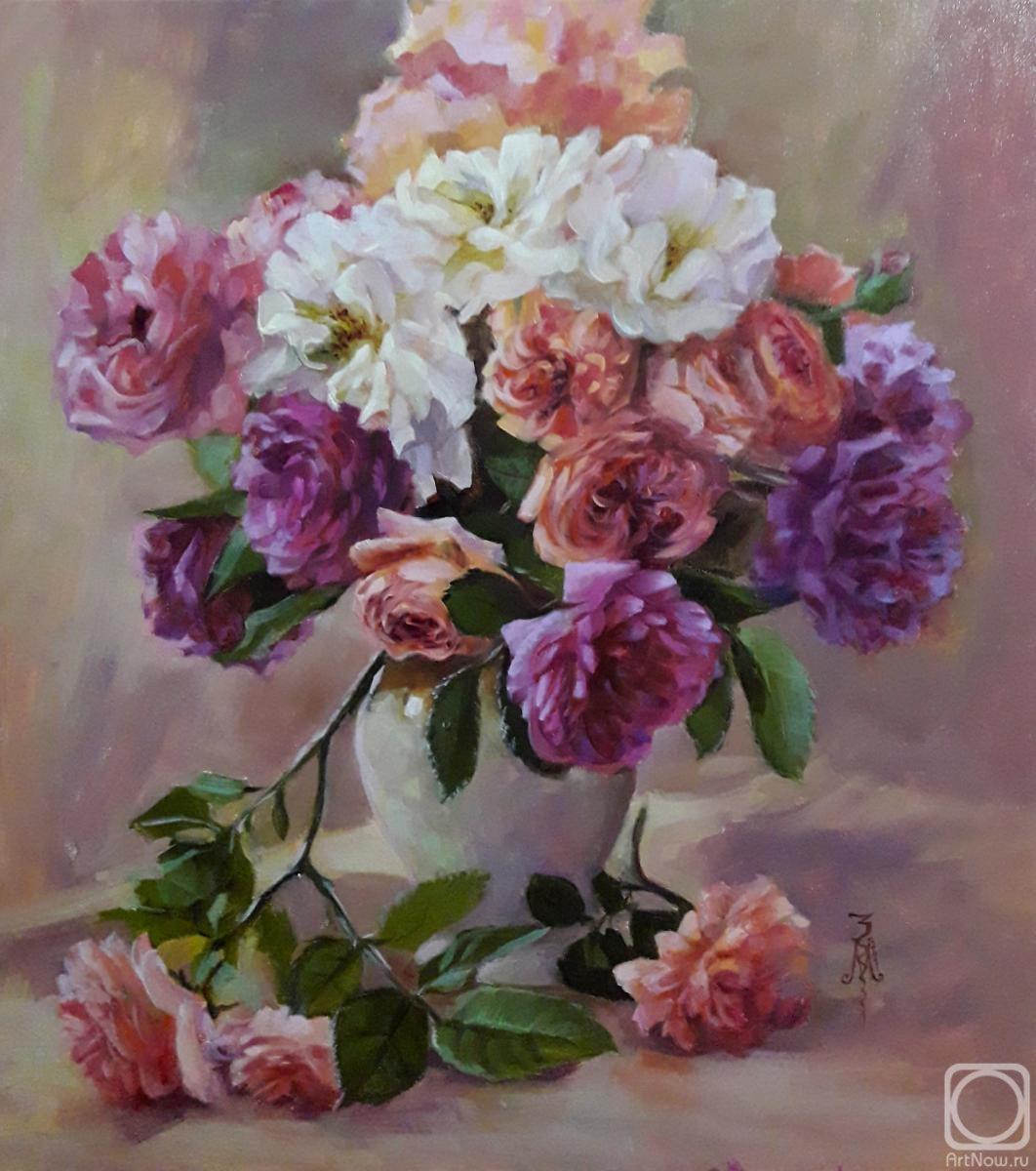 Zlobina Marina. "Roses for happy"