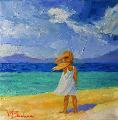 The Girl and the Wind. Budanov Valeriy