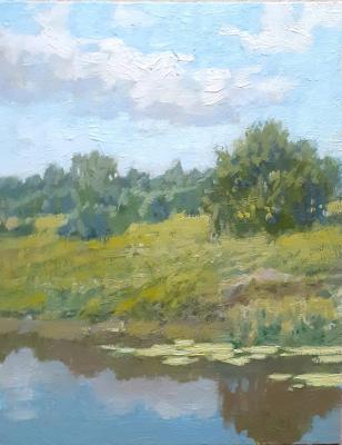 River. Summer day (etude). Toporkov Anatoliy