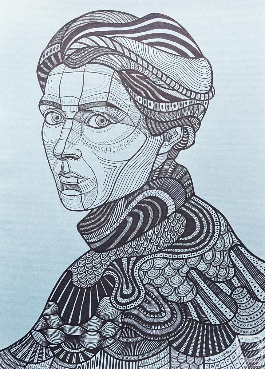 Rybkina Olga. Portrait of Elena