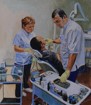 At the dentist's appointment