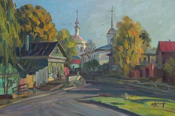 Autumn day in Borovsk. Zhlabovich Anatoly