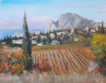 View of Mount Koshka (Painting For Office Buy). Lednev Alexsander