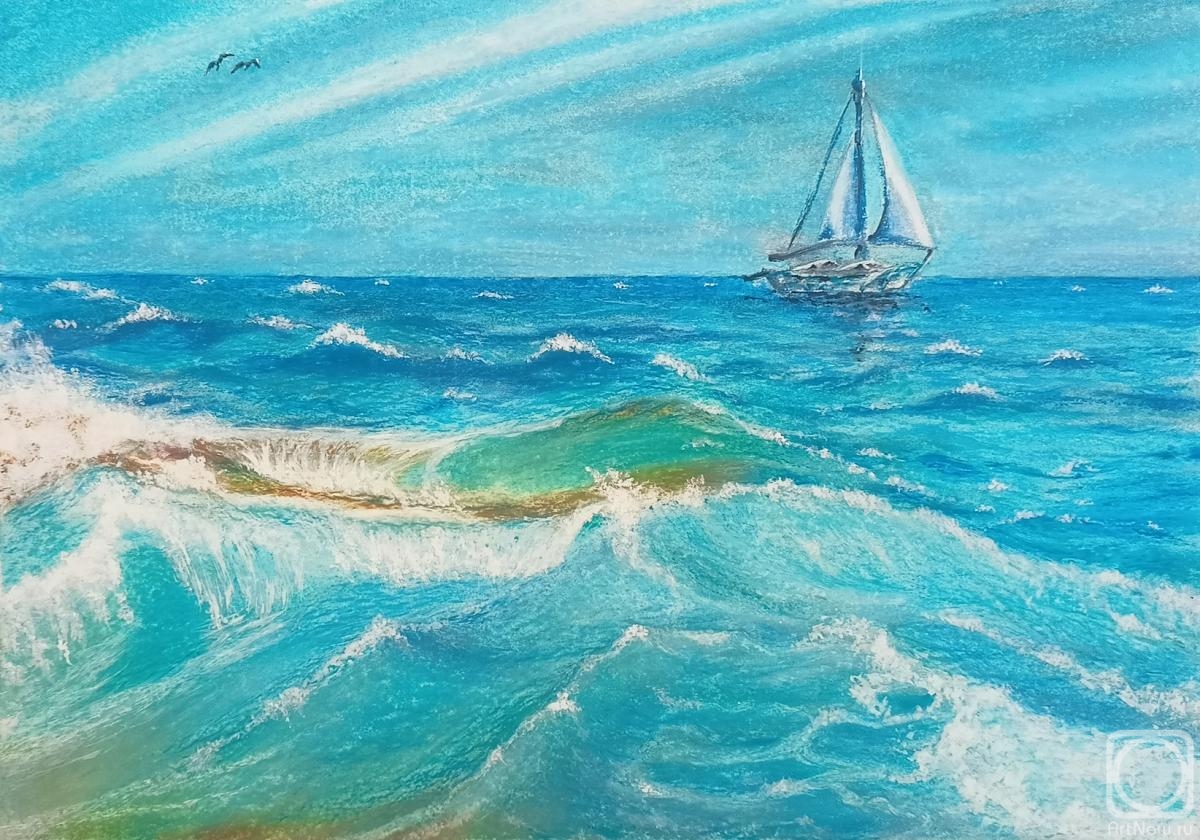 Yakupova Irina. Turquoise ocean