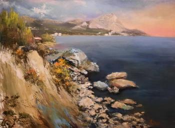 Morning of the Sea (Buy Oil Painting Nature). Lednev Alexsander