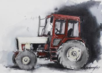 Tractor. Petrovskaya Irina