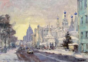 Winter has come (Streets Of Old Moscow). Poluyan Yelena