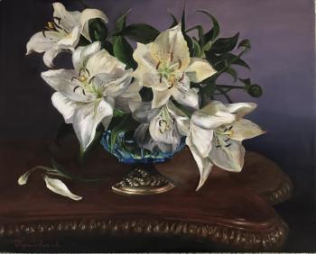 Bouquet of lilies. Kurilovich Liudmila
