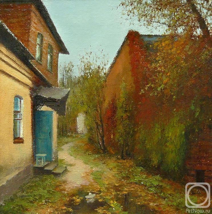 Lokotko Alexey. Morshan courtyard (etude)