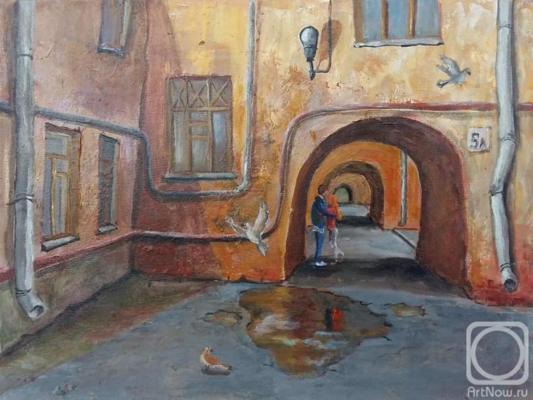 Bystrova Anastasia. Love and Pigeons