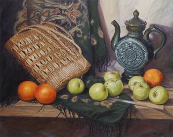 Still Life with Apples (A Classical Still Life). Korbuh Nataliya