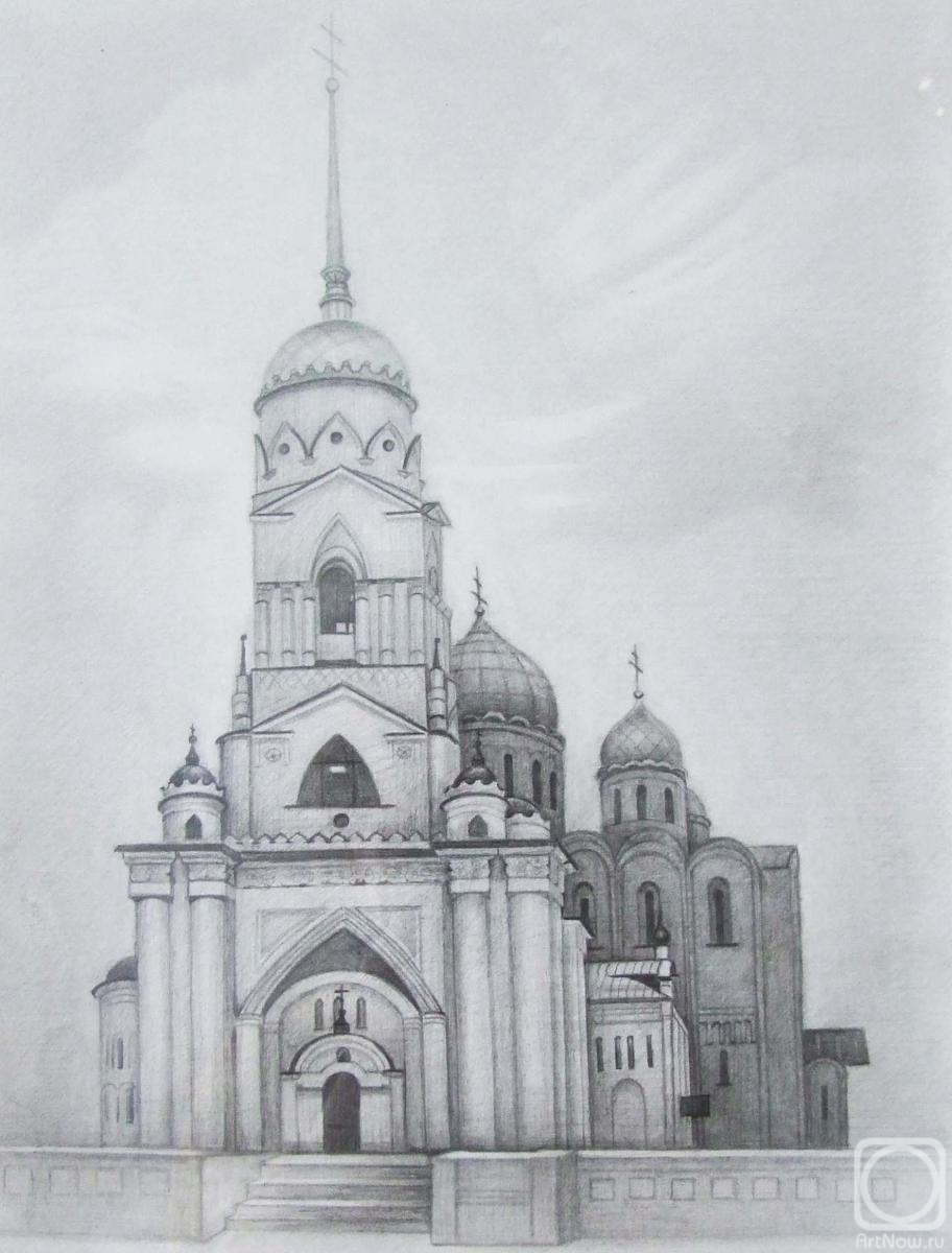 Levina Galina. Cathedral in Vladimir