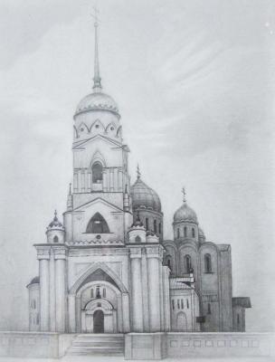 Cathedral in Vladimir. Levina Galina