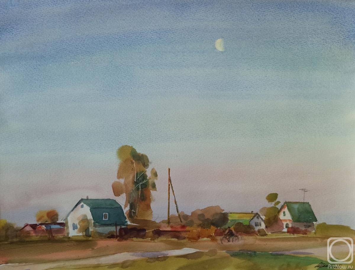 Shkalin Vladimir. Warm evening