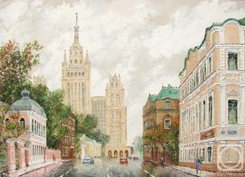 Radchinskiy Michail. Moscow Bolshaya Nikitskaya Street