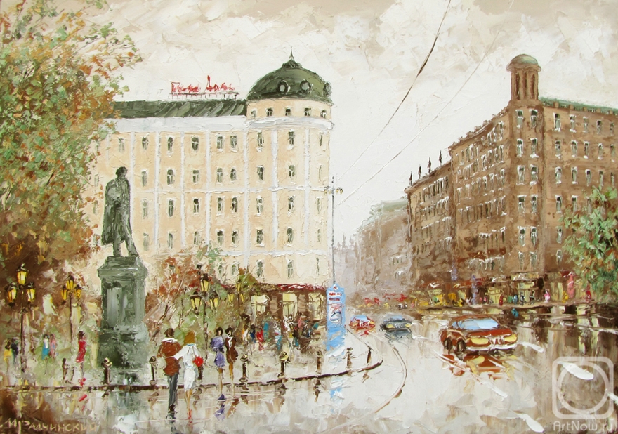 Radchinskiy Michail. On Pushkinskaya Square