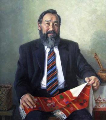 The professor the philologist Egorov Nickolai Ivanovich. Alimasov Aleksandr