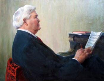 Portrait of the composer Lukin F.M. Alimasov Aleksandr