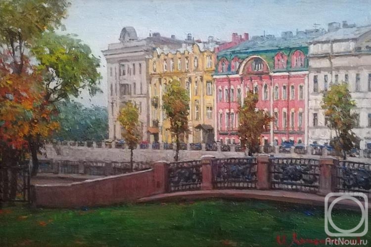 Ahmetvaliev Ildar. Quiet evening in St. Petersburg