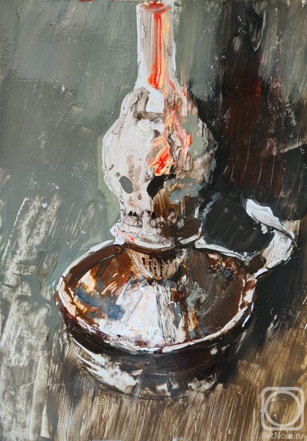 Лампа» картина Чатиняна Мгера (бумага, масло) — купить на ArtNow.ru