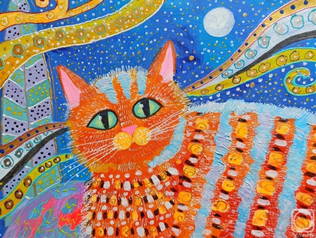 Busina Tatyana. Moon Cat