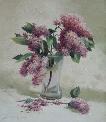 Sprig of lilac. Gribennikov Vasily