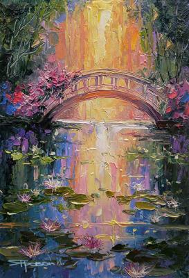 Lovers' bridge (Pond With Bridge). Iarovoi Igor