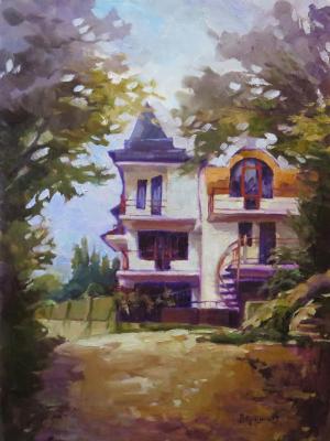 House in the Bay Garden (Laurel Garden). Vedeshina Zinaida