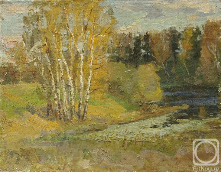 Klyuzhin Gennadiy. Birches