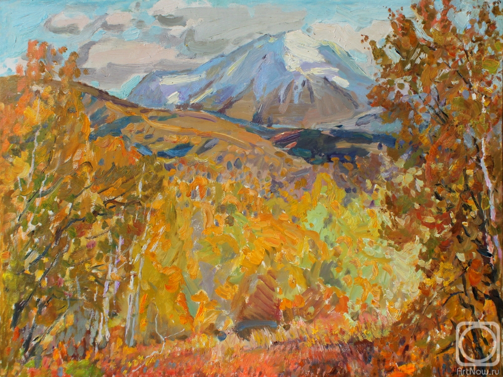 Zhukova Juliya. Golden autumn in Kamchatka