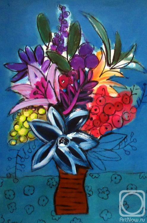 Spiridonova Tatiana. Bouquet (composition 12)