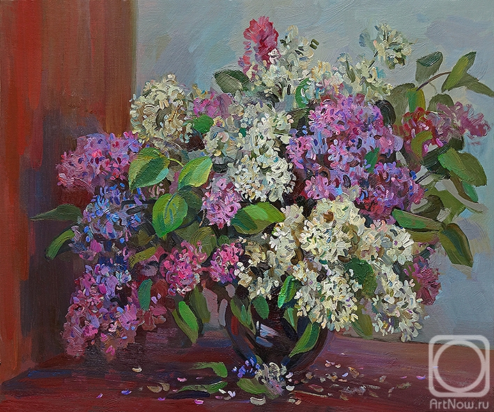 Zhlabovich Anatoly. Lilac bouquet